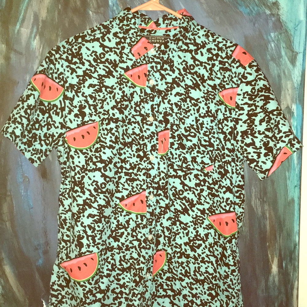 Cactus menswear button up
